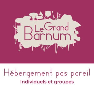 Logo du Grand Barnum et sa baseline format verticale